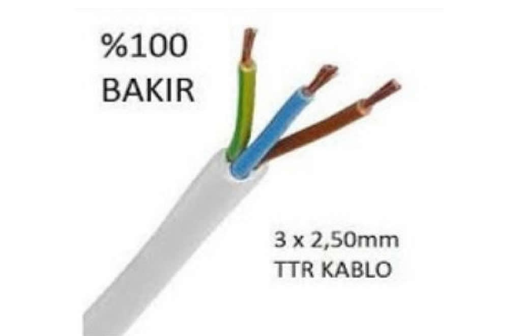 ayrancılar 3x2,5 ttr kablo